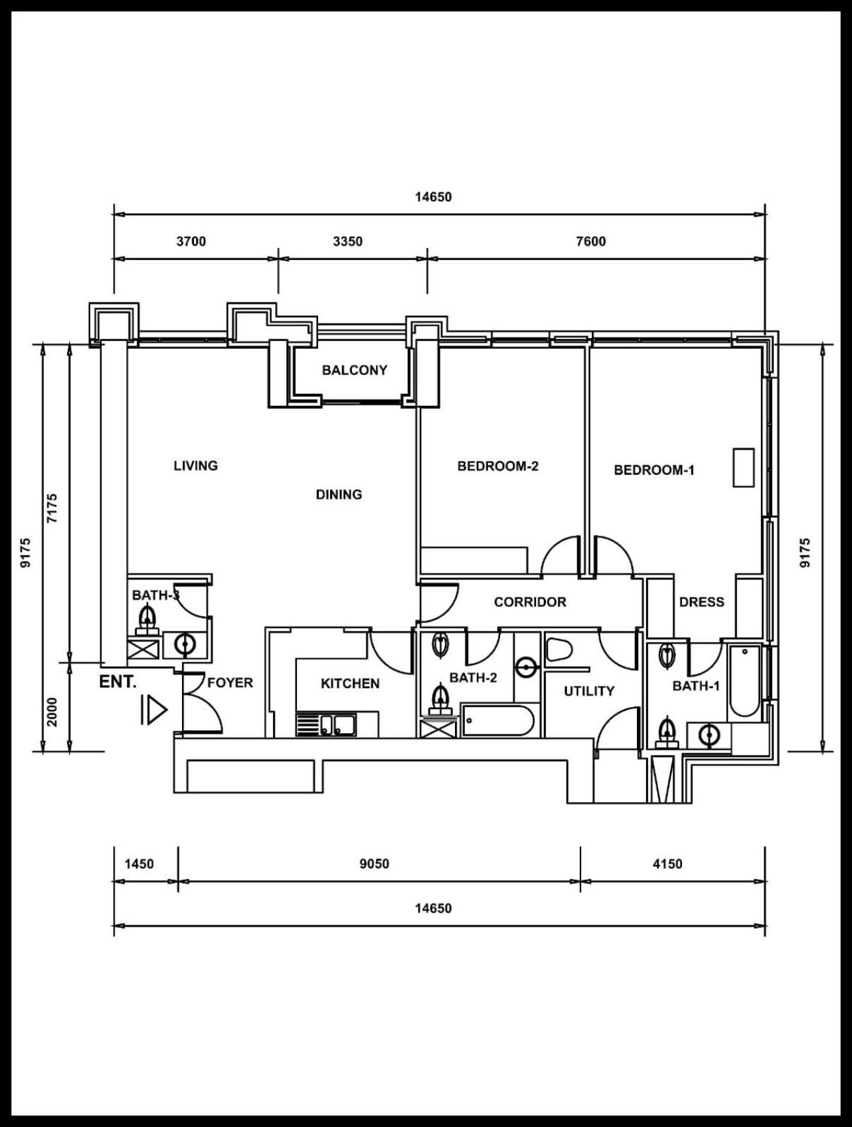 Luxury Beachfront 2Bd Apt, Shams, Jbr Dubai Dış mekan fotoğraf